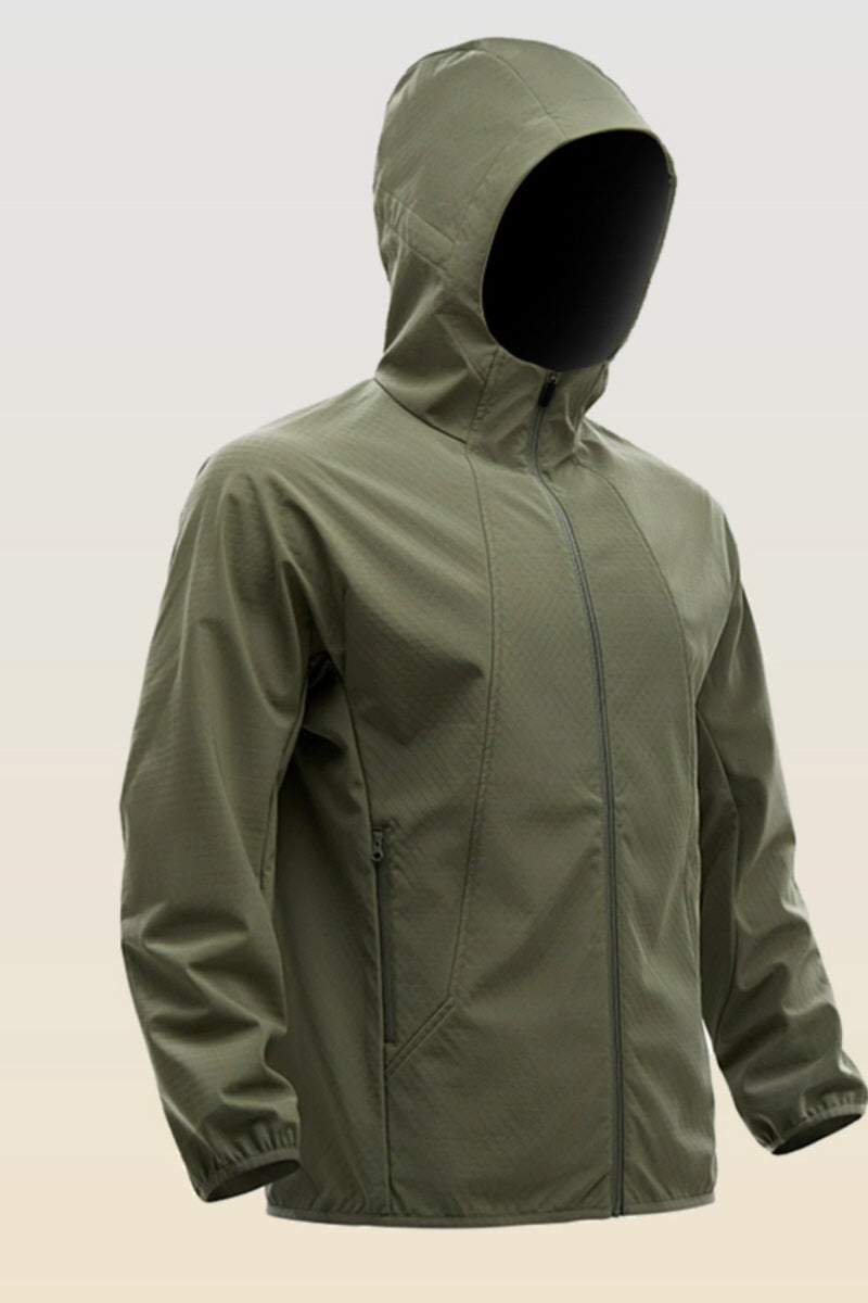 OUTDOOR JACKET HOODED