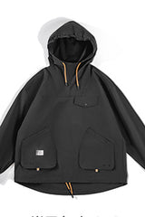 Cargo mountain outdoor hooded jacket