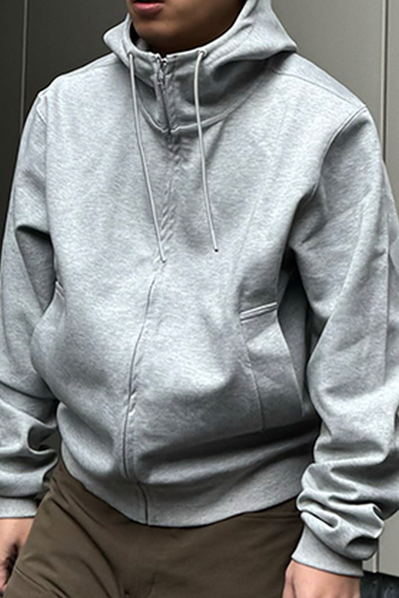 Hoodie Half-Neck Sweatshirt