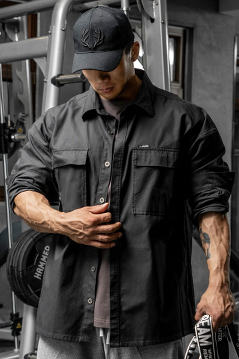 Fitness Work-wear Shirt Jacket