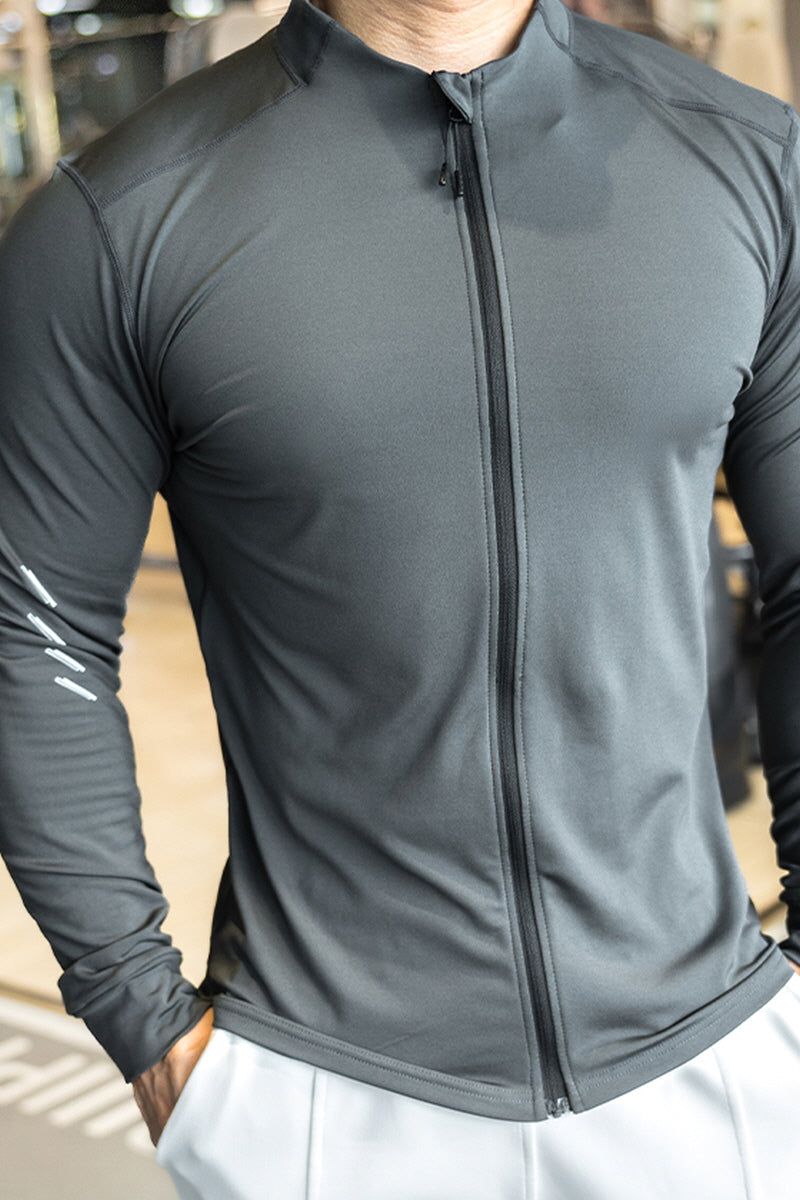 Athleisure Fitness Long Sleeve Jacket