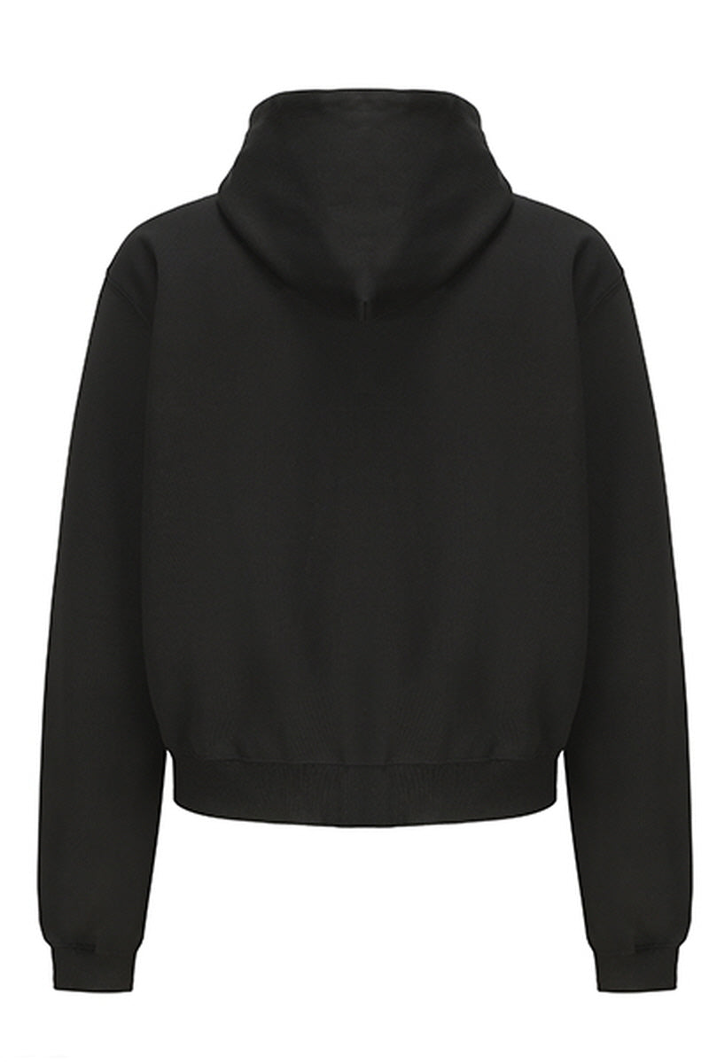 Hoodie Half-Neck Sweatshirt