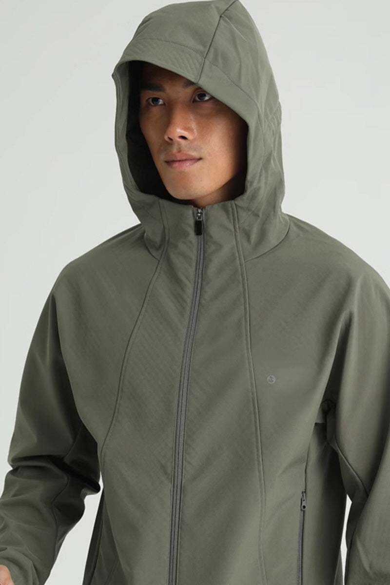 OUTDOOR JACKET HOODED