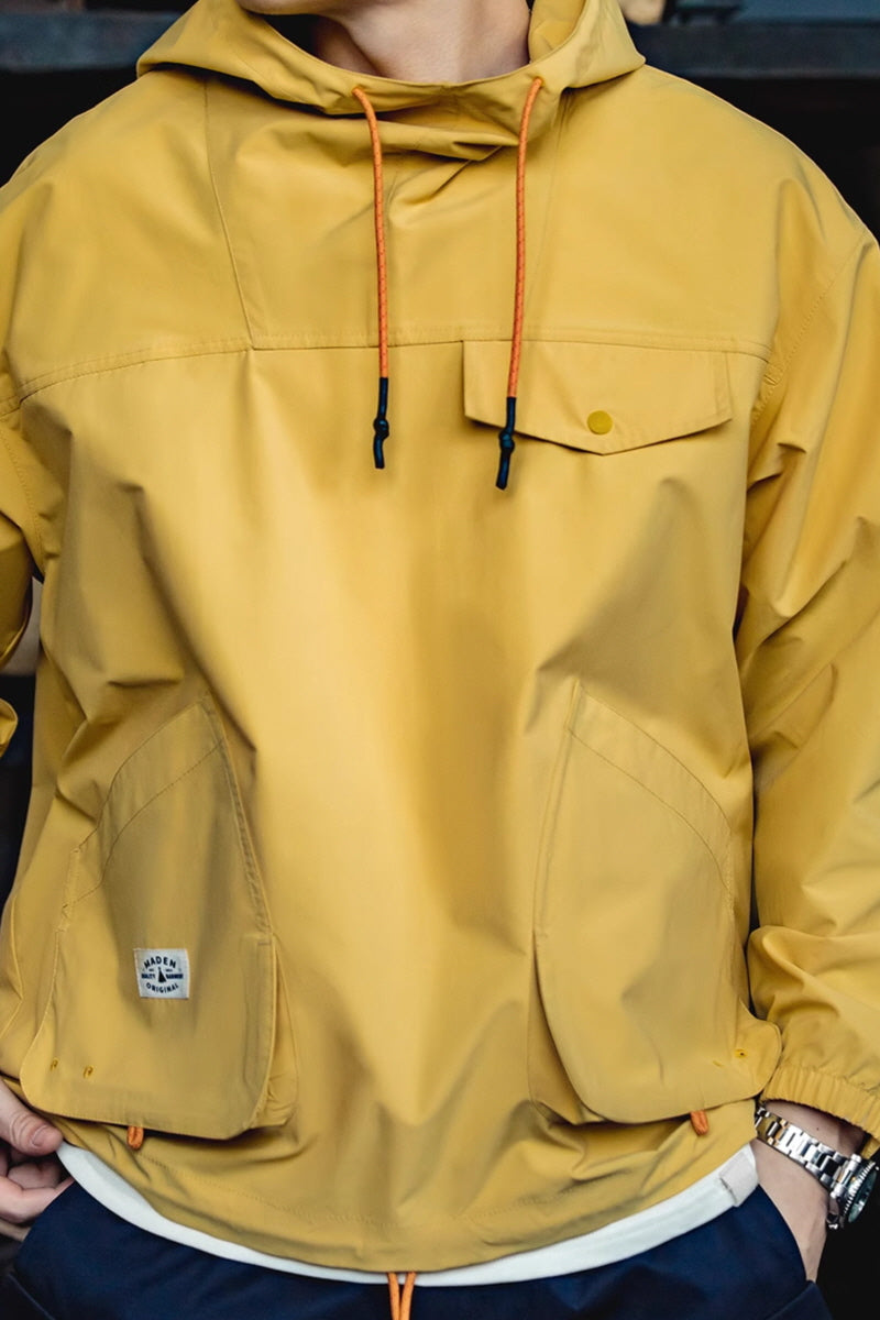 Cargo mountain outdoor hooded jacket