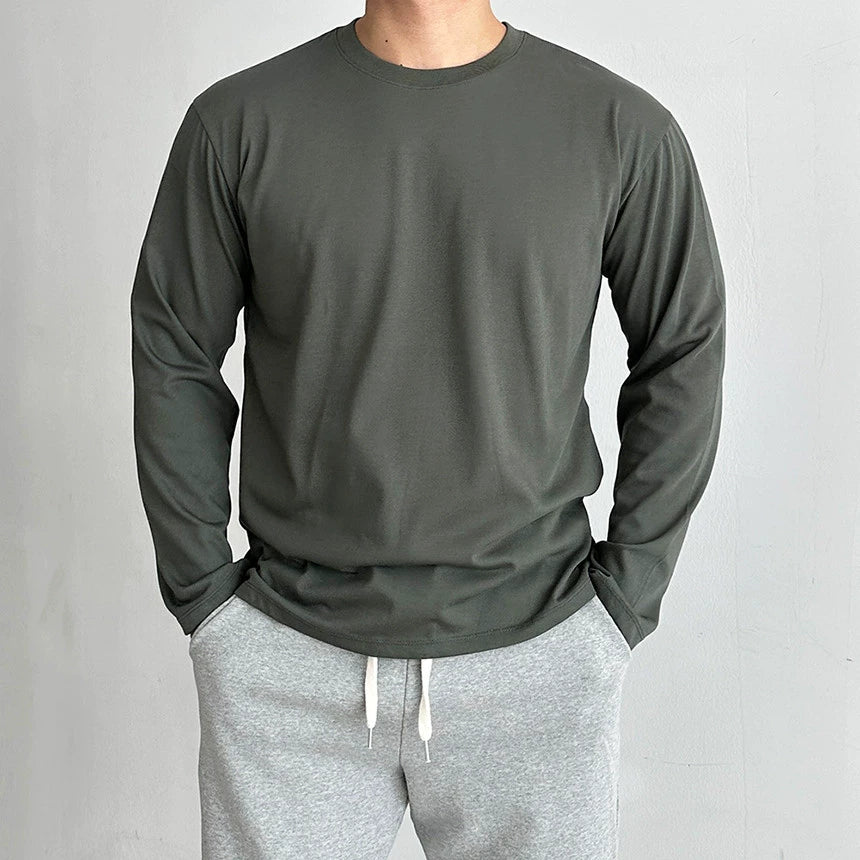 Fitness long sleeve Crew neck