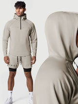 Warm High Neck Hooded Sport Jacket