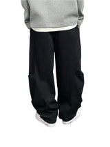 Winter Fleece Thickened Plus Size Straight Leg Casual Pants