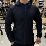 Fleece Warm Hooded Gym Wear