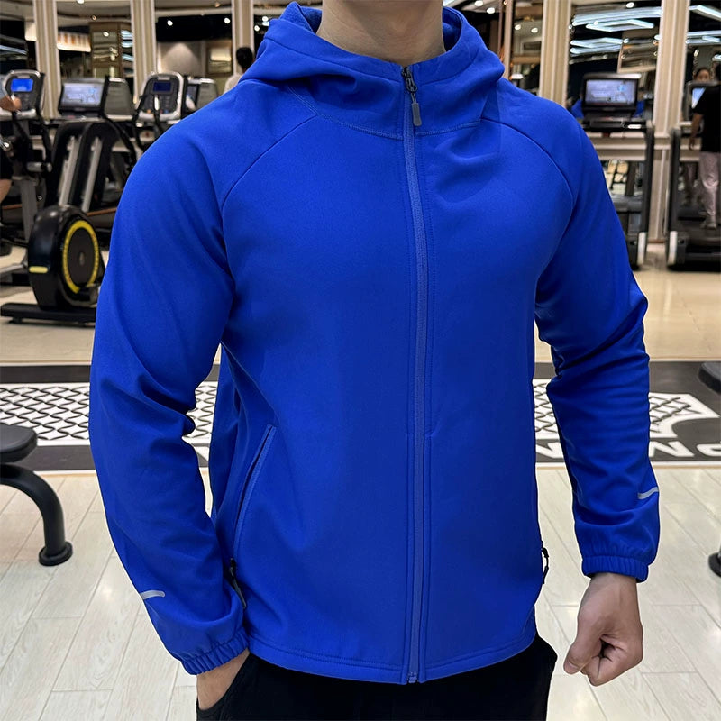 Fleece Warm Hooded Gym Wear