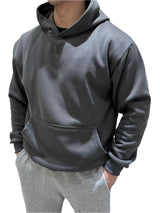 Fitness Fleece Thickened Loose Sweatshirt